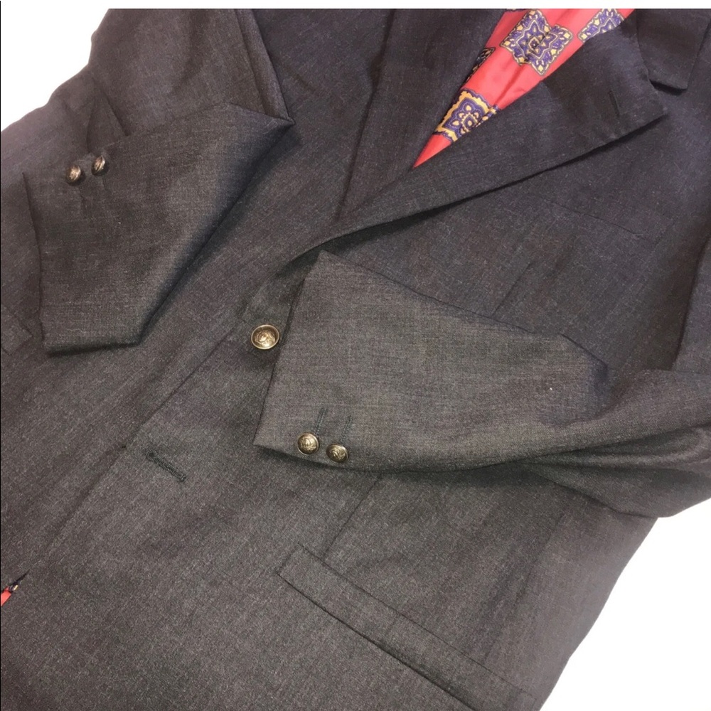 Vintage Versace Jacket Sz52 - Picture 6 of 11